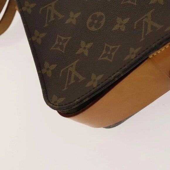 LOUIS VUITTON Monogram Cartouchiere MM Shoulder Bag M51253 LV Auth yk17825 - Picture 4 of 16